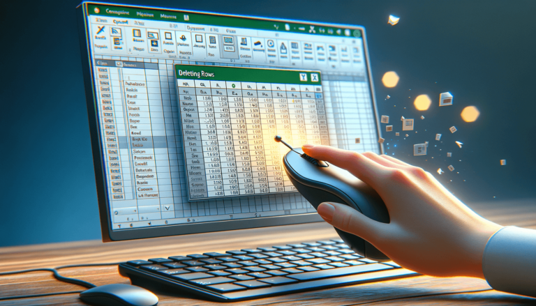 How to Delete Excel Rows