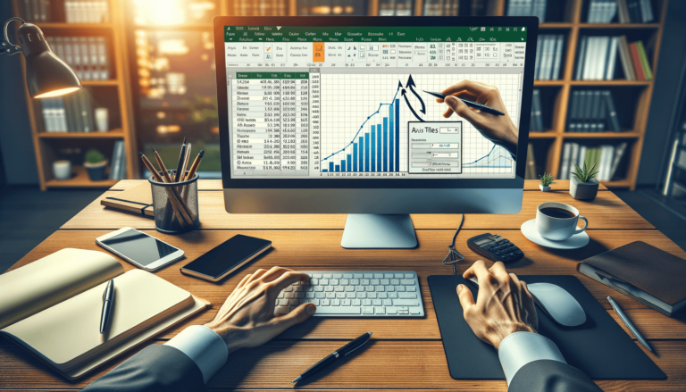 How to Add Axis Titles in Excel