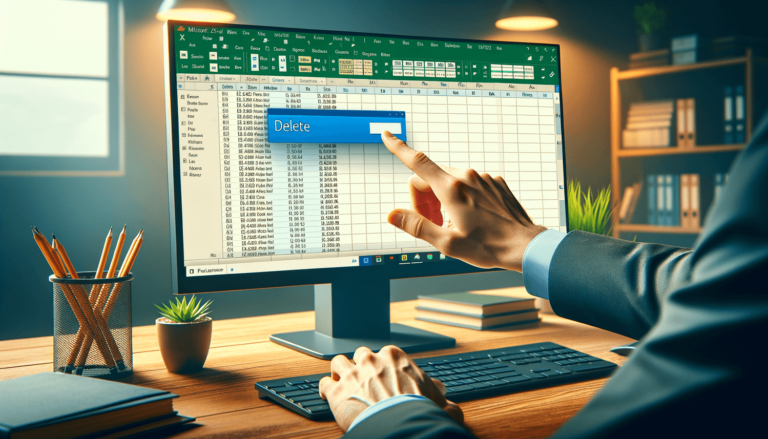 How to Delete a Page on Excel