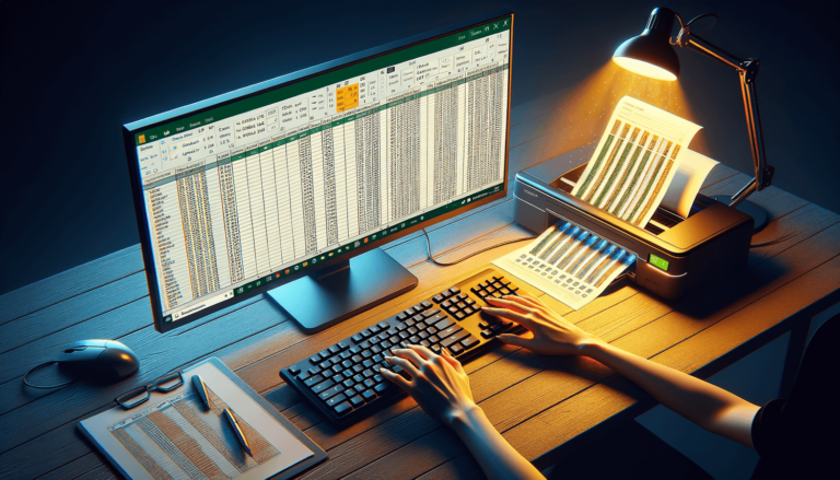 How to Print Grid Lines in Excel