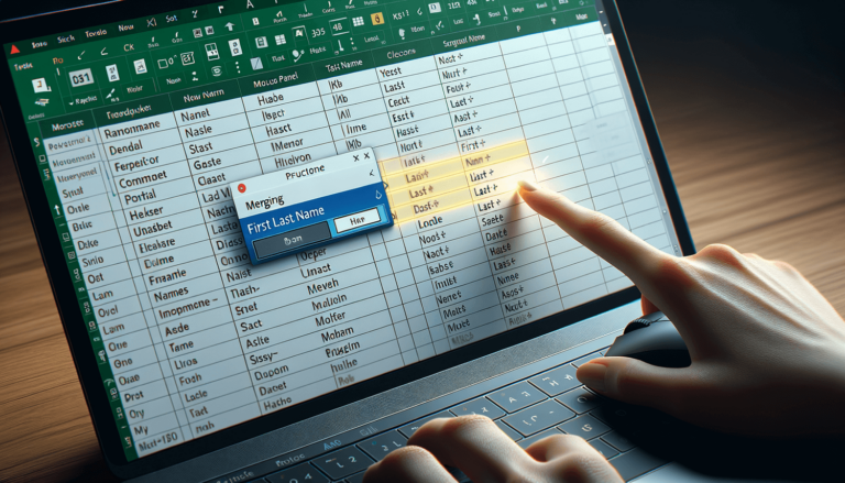 How to Merge First and Last Name in Excel