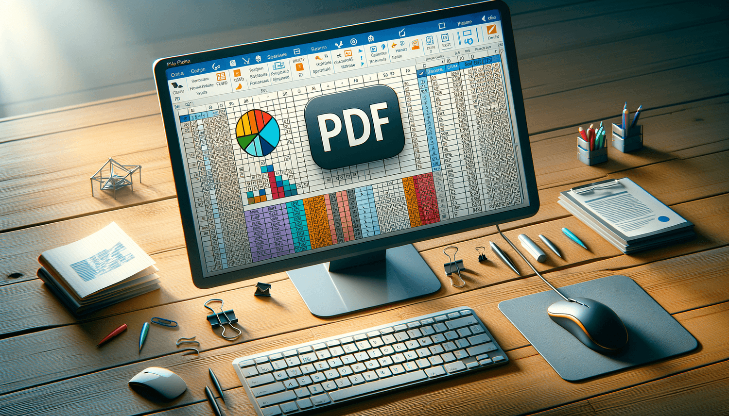 how to save excel file in pdf in excel 2007