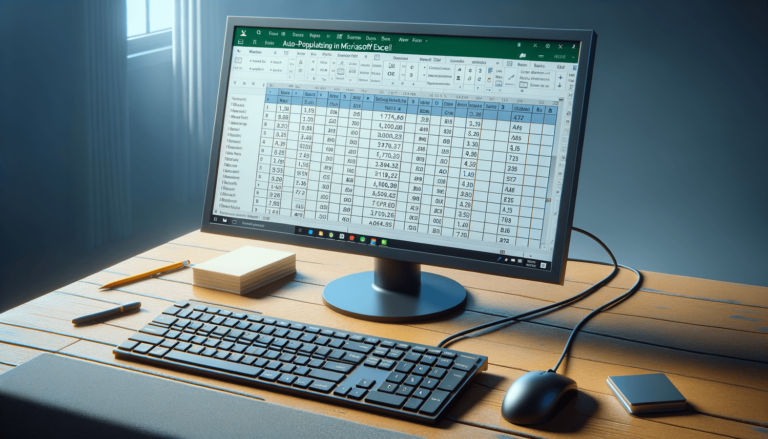 How to Auto Populate Dates in Excel