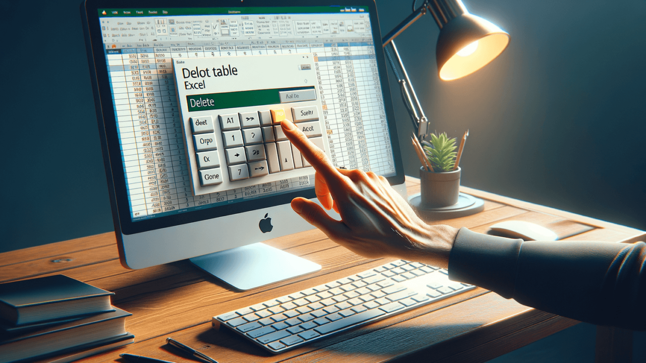 how to delete one number in excel