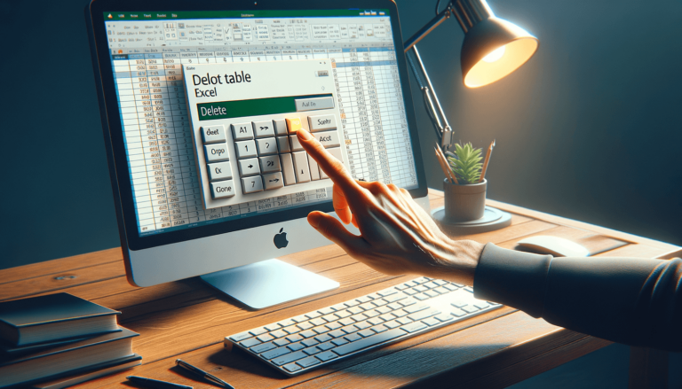 How to Delete a Pivot Table in Excel