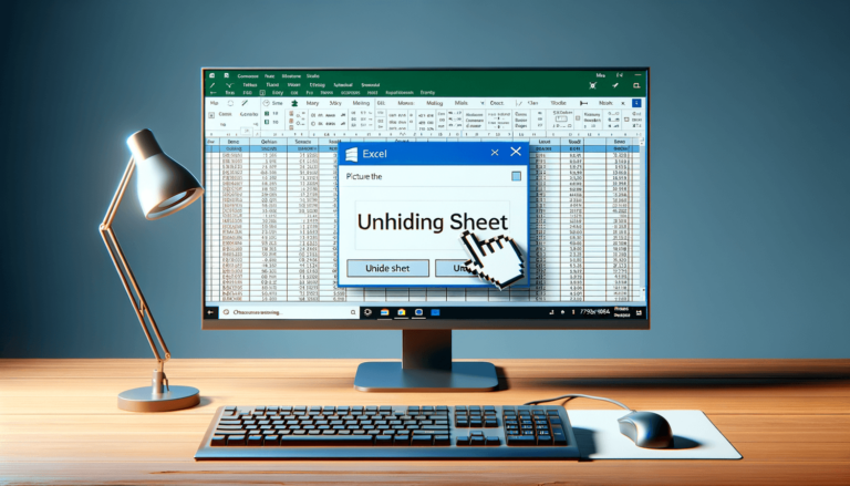 How to Unhide Excel Sheet