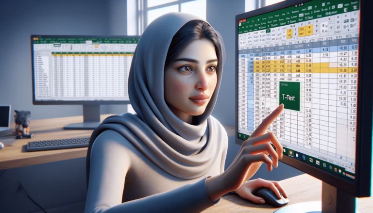 How to Do a T-Test in Excel