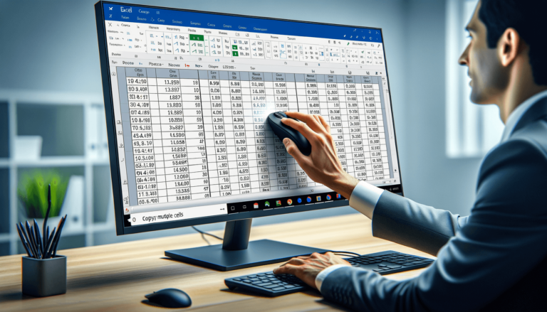 How to Copy Multiple Cells in Excel