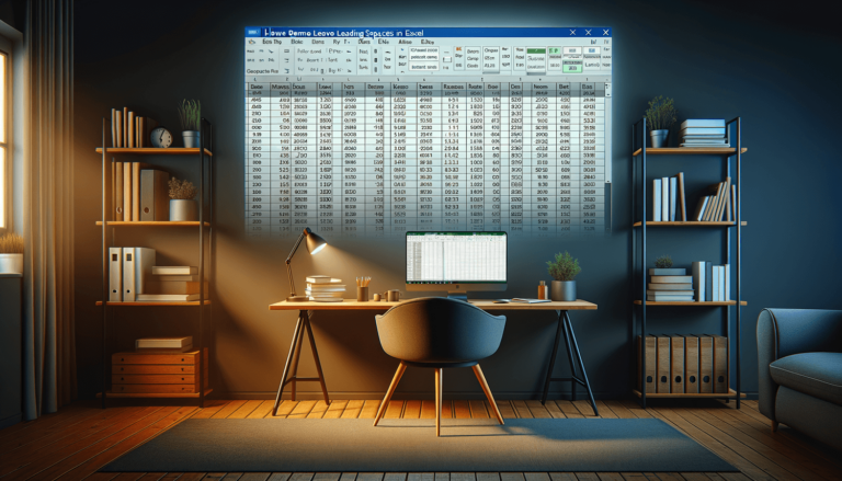 How to Remove Leading Spaces in Excel