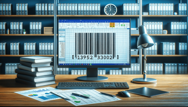 How to Create Barcode in Excel