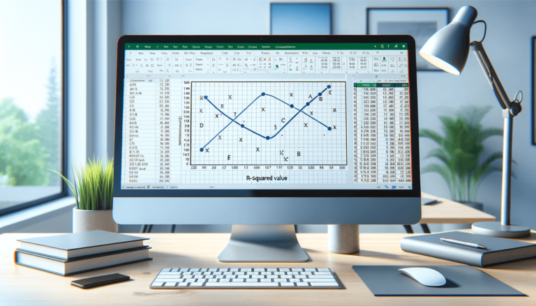 How to Find R Squared Value in Excel