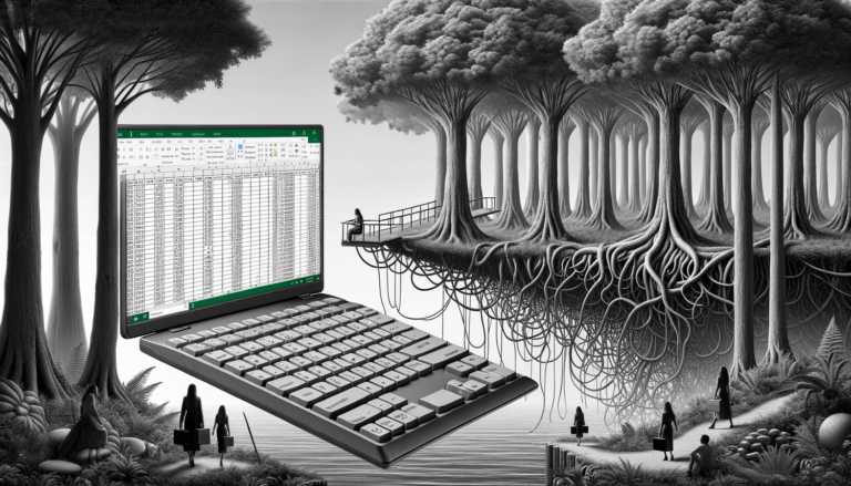 How to Space Down in Excel