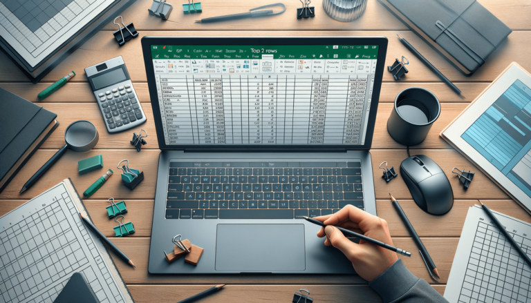 How to Freeze 2 Rows in Excel