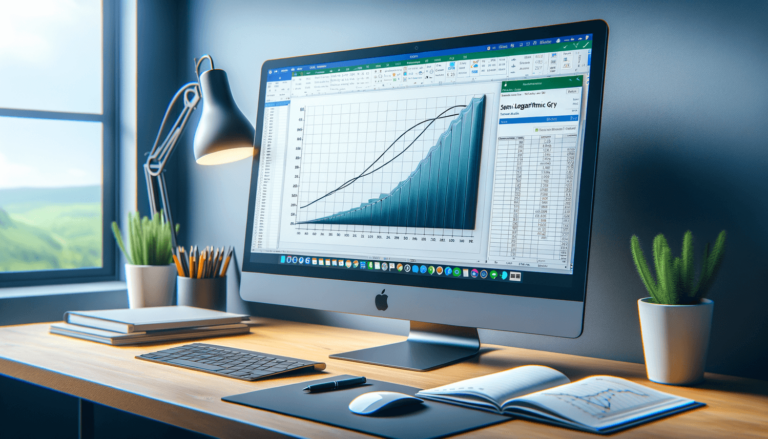 How to Make a Semi Logarithmic Graph in Excel