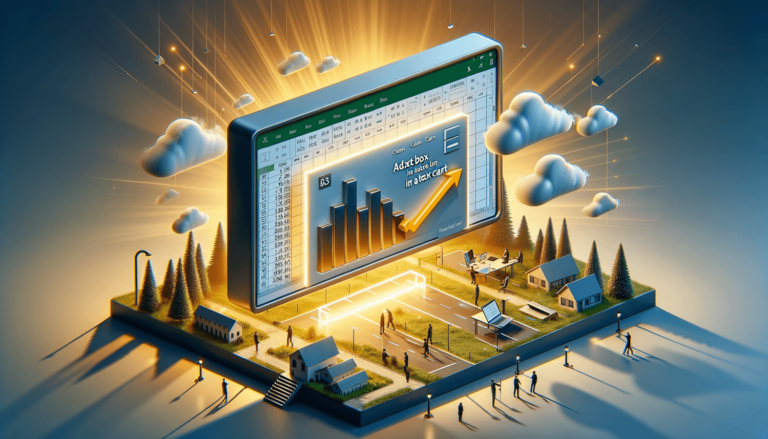 How to Add Text Box in Chart Excel