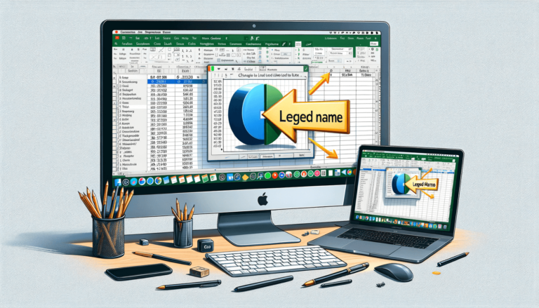 How to Change Legend Name in Excel on Mac