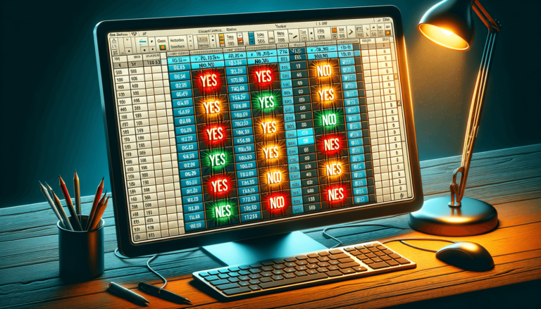 How to Make “Yes” and “No” in Excel