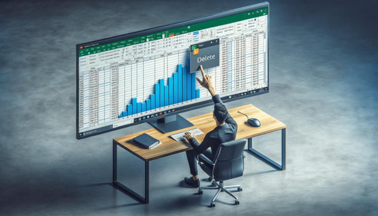 How to Delete a Chart in Excel