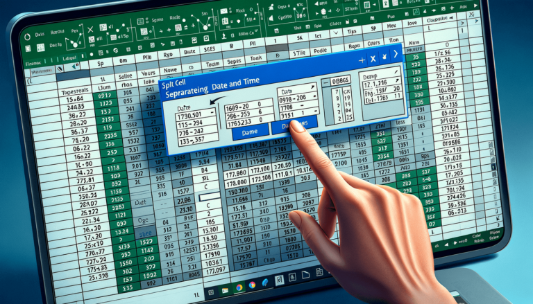 How to Separate Date and Time in Excel