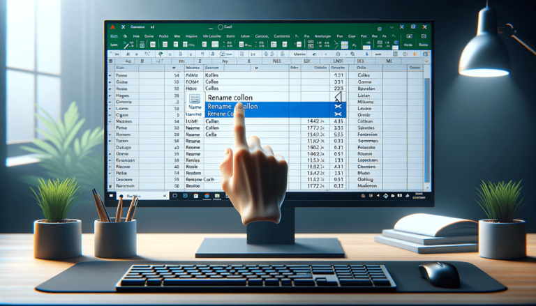 How to Rename Columns in Excel