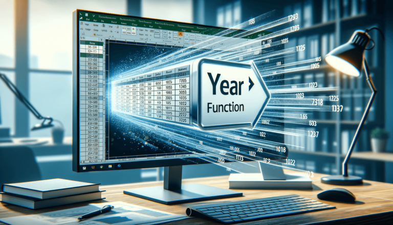 Excel YEAR Function