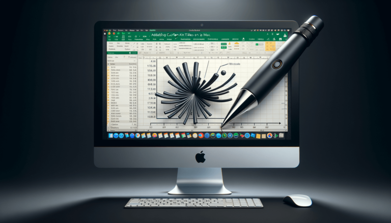 How to Add Axis Titles in Excel on Mac